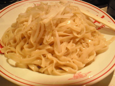 冷やし五目蒙古タンメンの麺